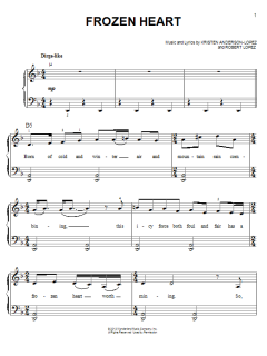 Frozen Heart von Robert Lopez (Download) 