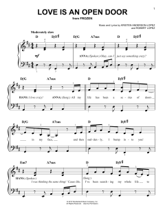 Love Is An Open Door von Robert Lopez (Download) 