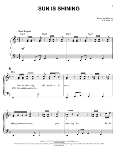 Sun Is Shining von Bob Marley (Download) 