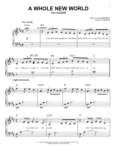 A Whole New World von Tim Rice (Download) 