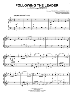 Following The Leader [Classical version] von Oliver Wallace (Download) 