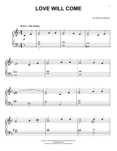 Love Will Come von Vince Guaraldi (Download) 