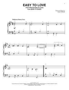 Easy To Love (You'd Be So Easy To Love) von Cole Porter (Download) 
