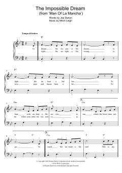 The Impossible Dream von Andy Williams (Download) 