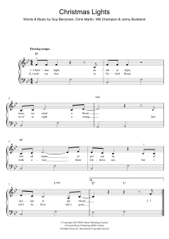 Christmas Lights von Coldplay (Download) 