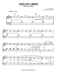 Cielito Lindo (My Pretty Darling) [Classical version] (Download) 