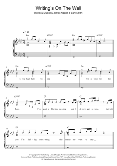 Writing's On The Wall von Sam Smith (Download) 