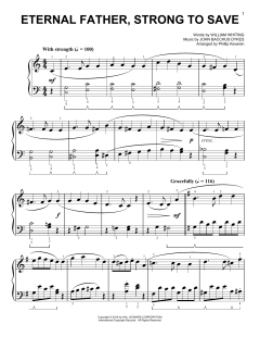 Eternal Father, Strong To Save [Classical version] von William Whiting (Download) 