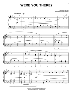 Were You There? [Classical version] von Charles Winfred Douglas (Download) 