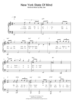 New York State Of Mind von Billy Joel (Download) 