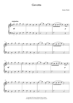 Gavotta von James Hook (Download) 