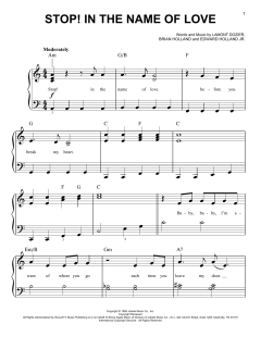 Stop! In The Name Of Love von The Supremes (Download) 