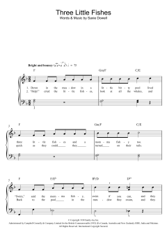 Three Little Fishes von Saxie Dowell (Download) 