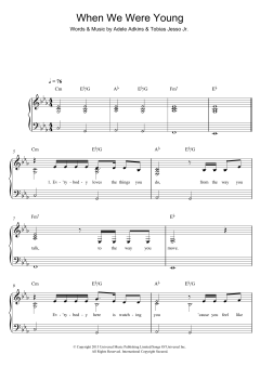 When We Were Young von Adele (Download) 