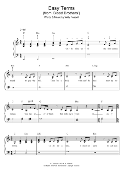 Easy Terms von Willy Russell (Download) 
