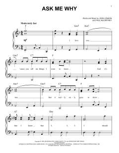 Ask Me Why von The Beatles (Download) 