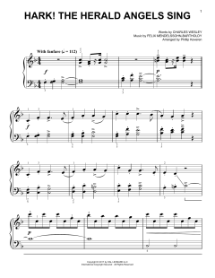 Hark! The Herald Angels Sing [Classical version] von Charles Wesley (Download) 