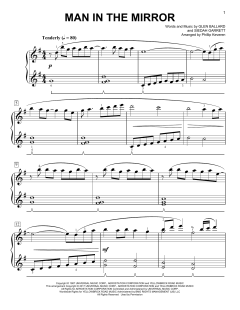 Man In The Mirror [Classical version] von Michael Jackson (Download) 