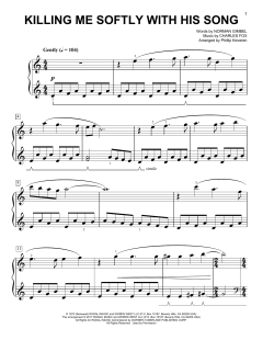 Killing Me Softly With His Song [Classical version] von Roberta Flack (Download) 