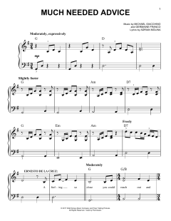 Much Needed Advice von Michael Giacchino (Download) 