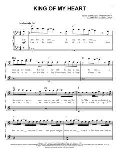 King Of My Heart von Taylor Swift (Download) 