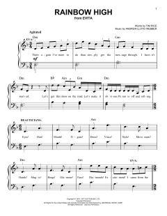 Rainbow High von Tim Rice (Download) 