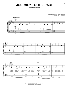 Journey To The Past von Lynn Ahrens (Download) 