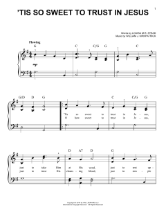 'Tis So Sweet To Trust In Jesus von Louisa M.R. Stead (Download) 