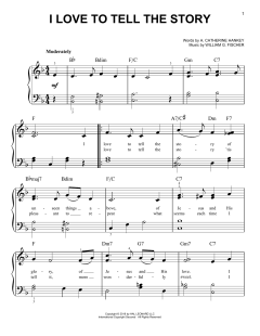 I Love To Tell The Story von William G. Fischer (Download) 