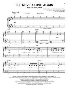 I'll Never Love Again von Lady Gaga (Download) 