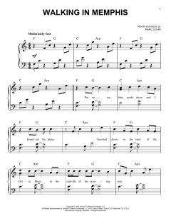 Walking In Memphis von Marc Cohn (Download) 