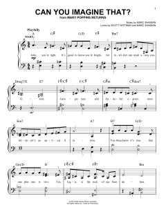 Can You Imagine That? von Marc Shaiman (Download) 