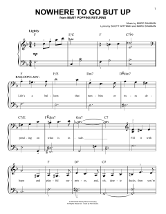 Nowhere To Go But Up von Marc Shaiman (Download) 
