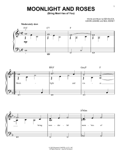 Moonlight And Roses (Bring Mem'ries Of You) von Ben Black (Download) 