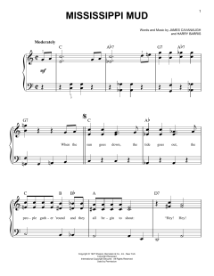 Mississippi Mud von Harry Barris (Download) 