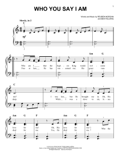 Who You Say I Am von Hillsong Worship (Download) 