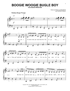 Boogie Woogie Bugle Boy von Andrews Sisters (Download) 