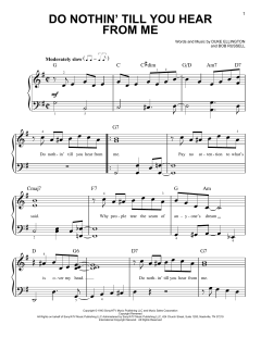 Do Nothin' Till You Hear From Me von Duke Ellington (Download) 