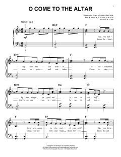 O Come To The Altar von Elevation Worship (Download) 