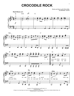Crocodile Rock von Elton John (Download) 