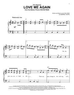 (I'm Gonna) Love Me Again von Elton John (Download) 