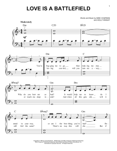 Love Is A Battlefield von Pat Benatar (Download) 