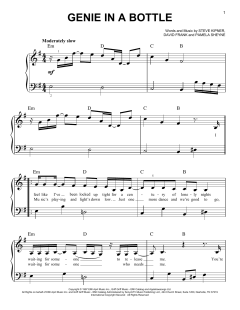 Genie In A Bottle von Christina Aguilera (Download) 