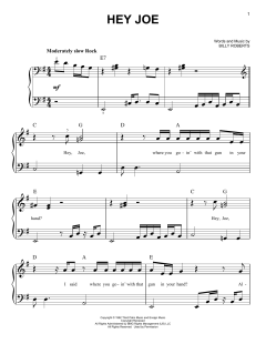 Hey Joe von Jimi Hendrix (Download) 