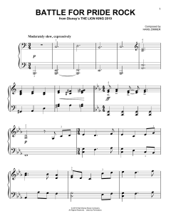 Battle For Pride Rock von Hans Zimmer (Download) 