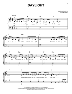 Daylight von Taylor Swift (Download) 