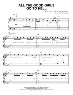 all the good girls go to hell von Billie Eilish (Download) 