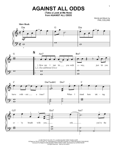 Against All Odds (Take A Look At Me Now) von Phil Collins (Download) 