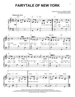 Fairytale Of New York von Shane MacGowan (Download) 