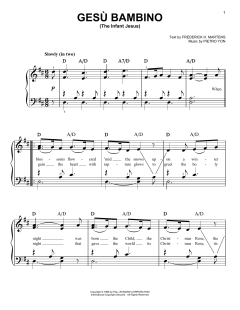Gesu Bambino (The Infant Jesus) von Frederick H. Martens (Download) 
